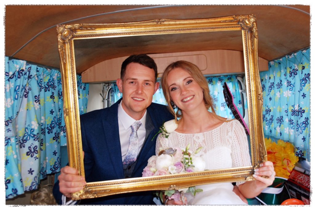 Campervan Photo Booth at Beeston Manor, Lancashire